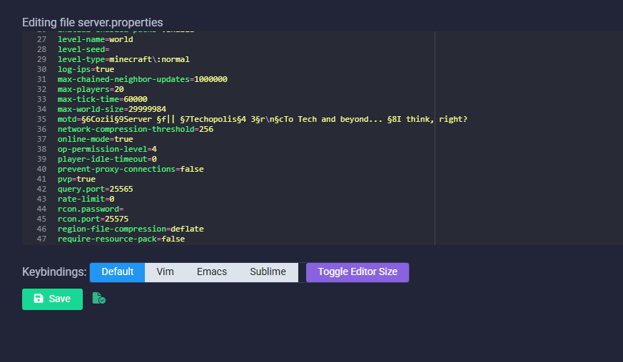 Redoing the Server MOTD